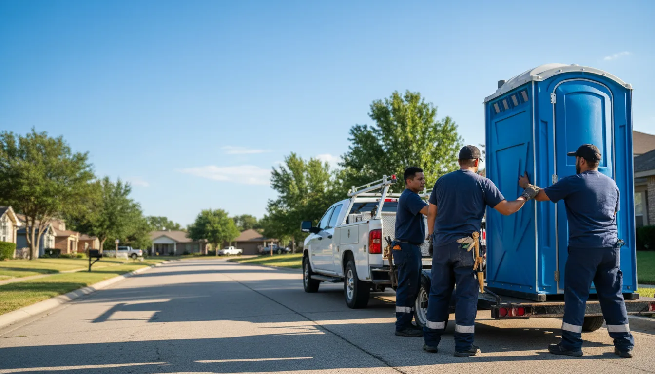 Portable Toilet Rental in Irvine, PA near me